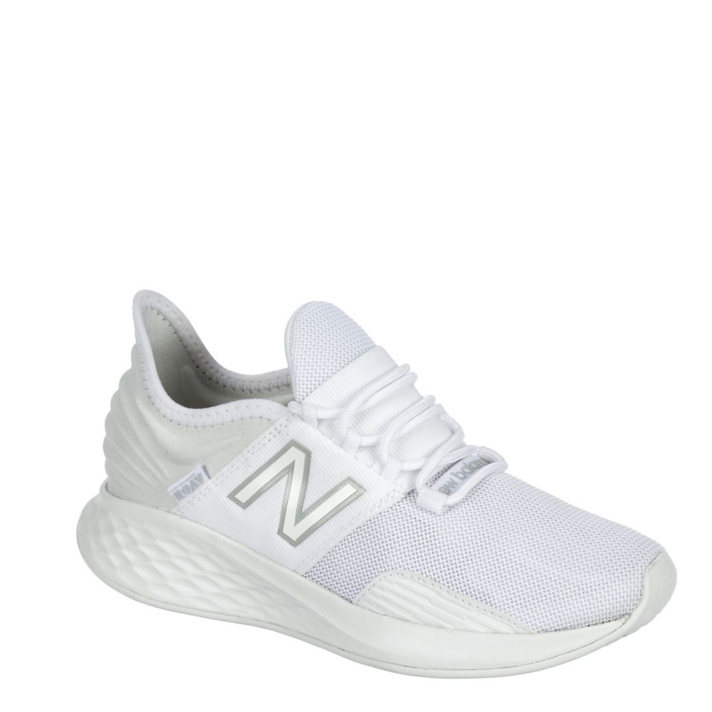 white new balance runners