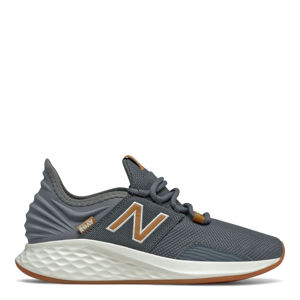 dark grey running shoes