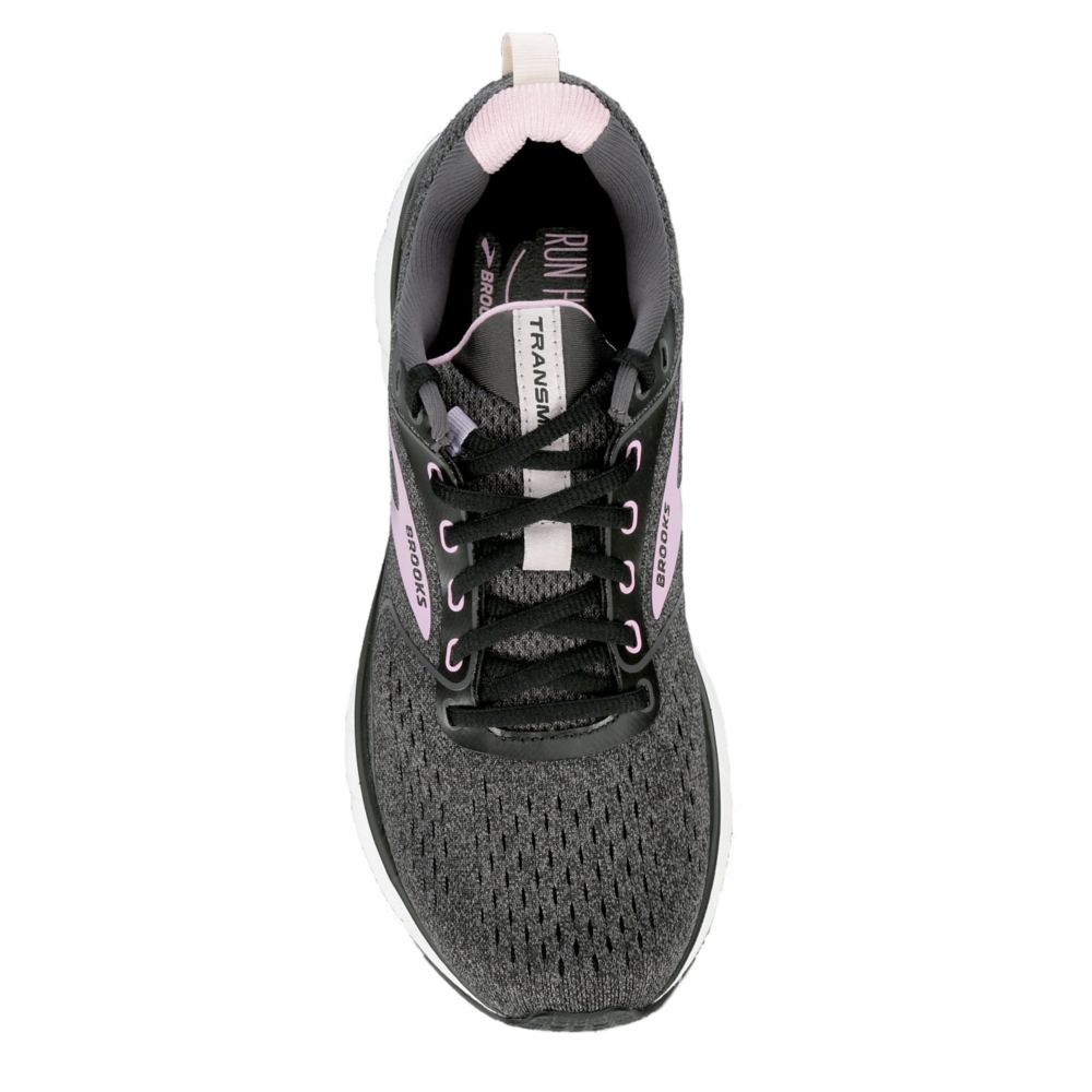 Brooks Women's Transcend 7 B Width Running Shoe (BRK-120319 1B 4564550 7  (082) BLK/EBO/GRN) : : Clothing, Shoes & Accessories