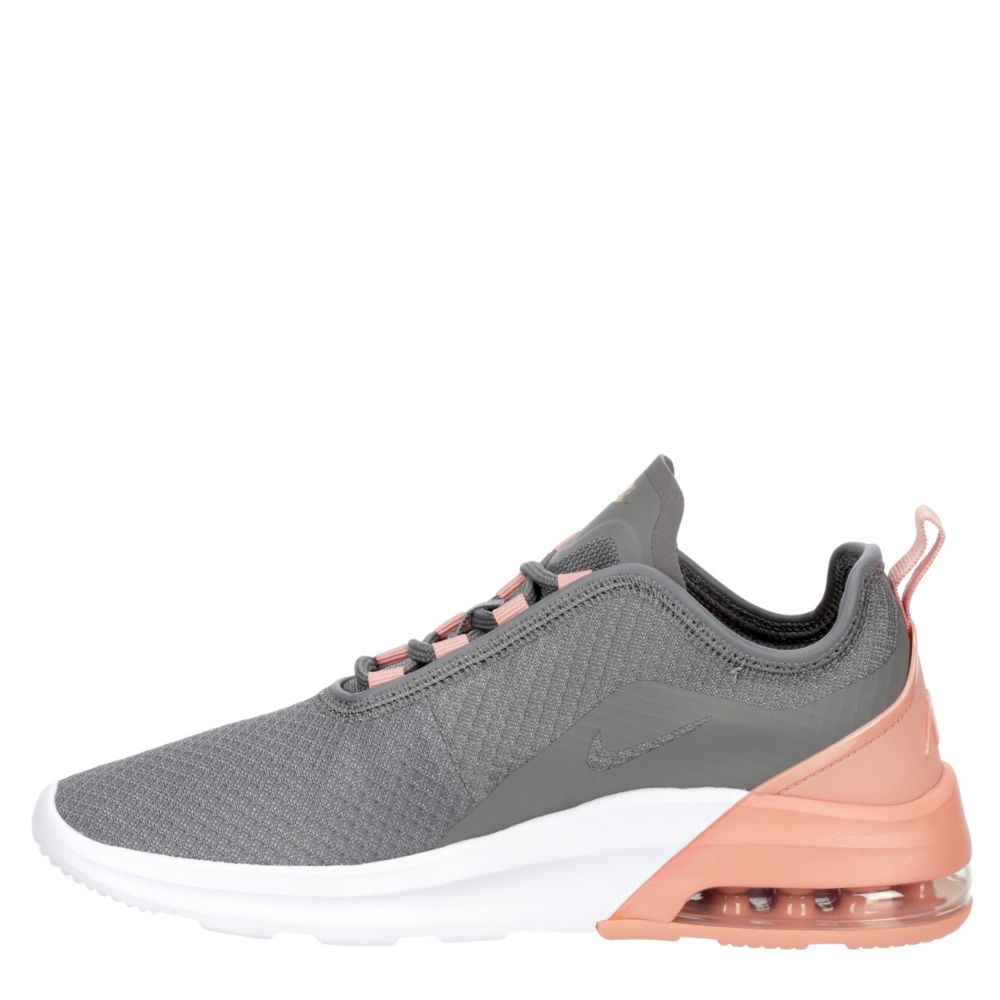 nike air max motion 2 women's black grey pink