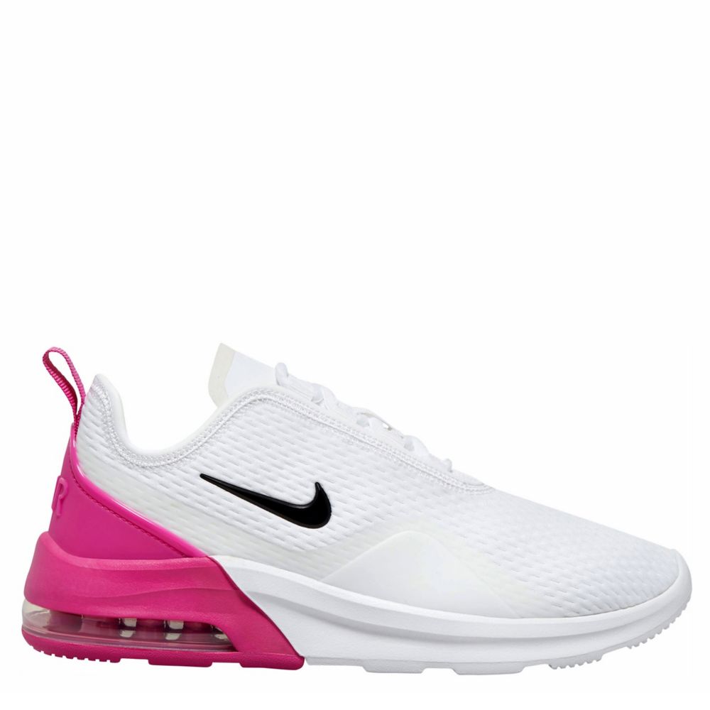 nike air max motion pink and white
