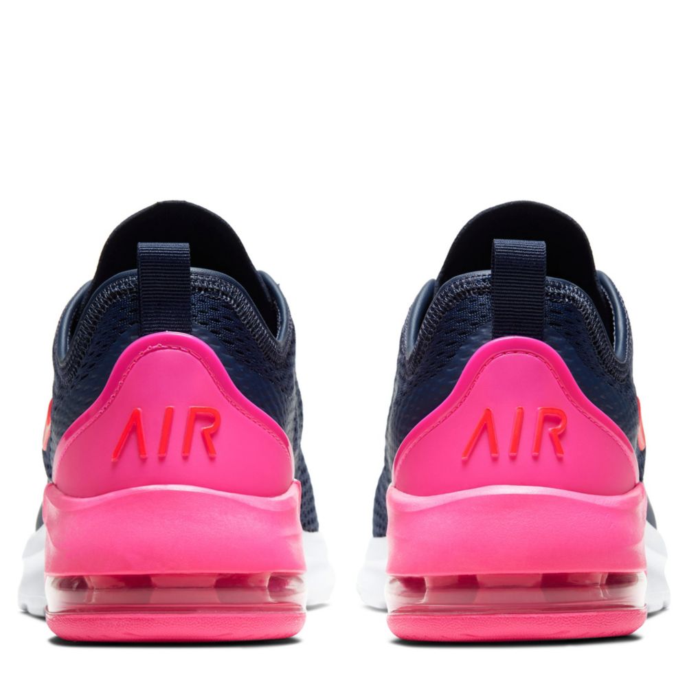 navy blue and pink air max