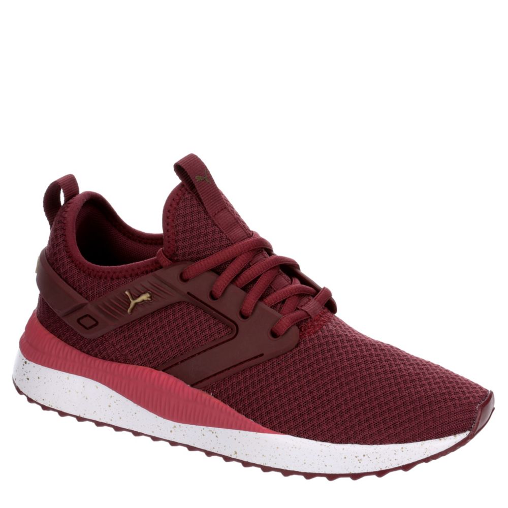 puma burgundy sneakers