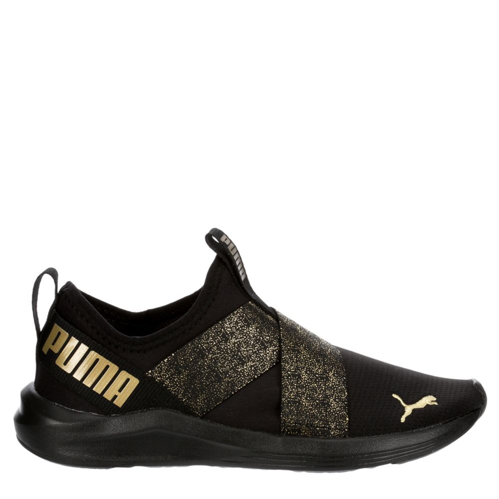 puma prowl slip on black