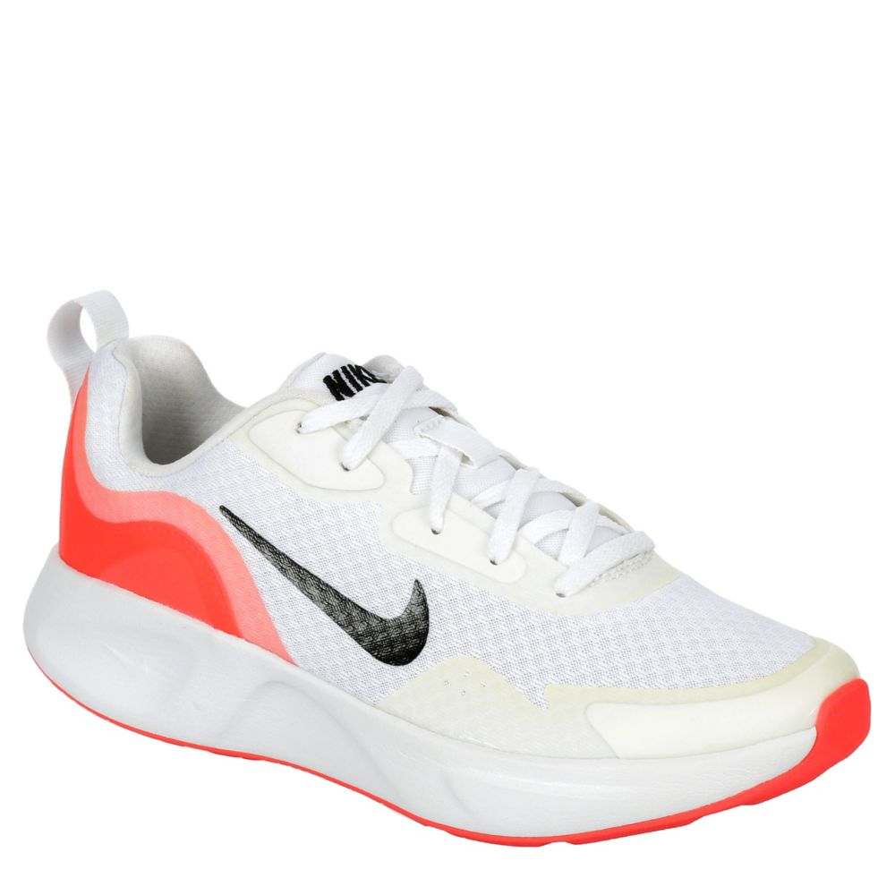 white nike fashion sneakers