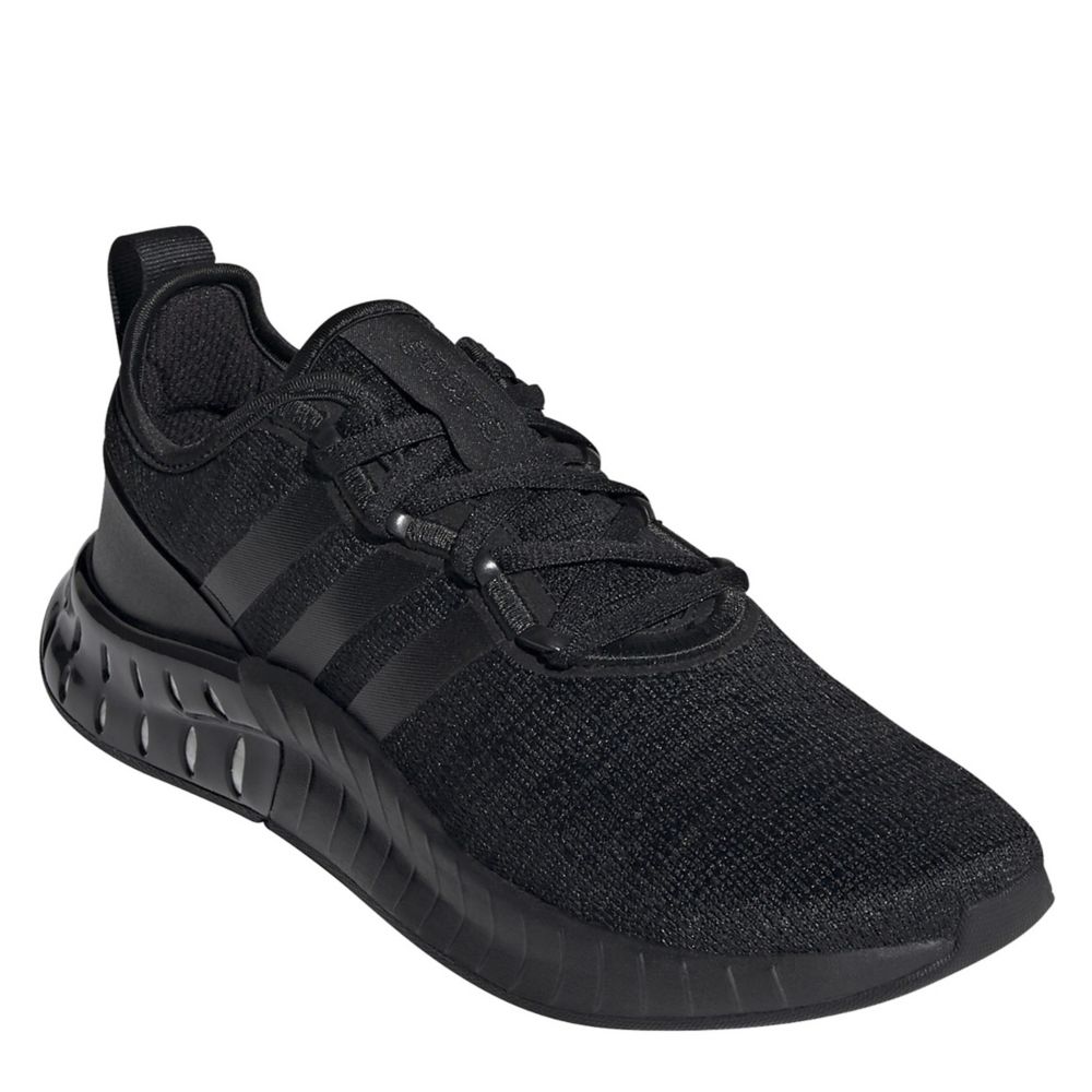 black adidas runners