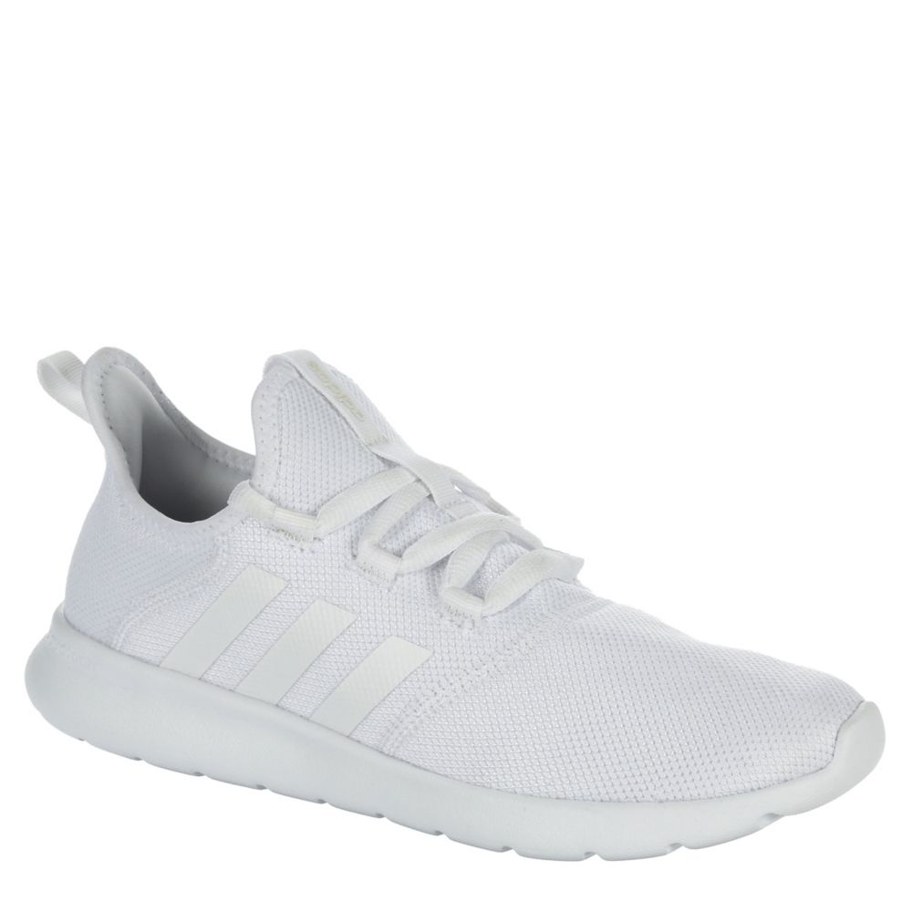 womens white adidas cloudfoam