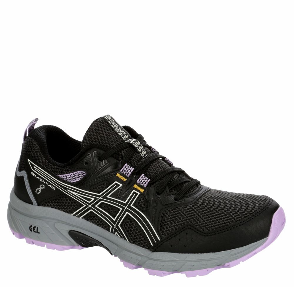 Black asics cheap womens gel