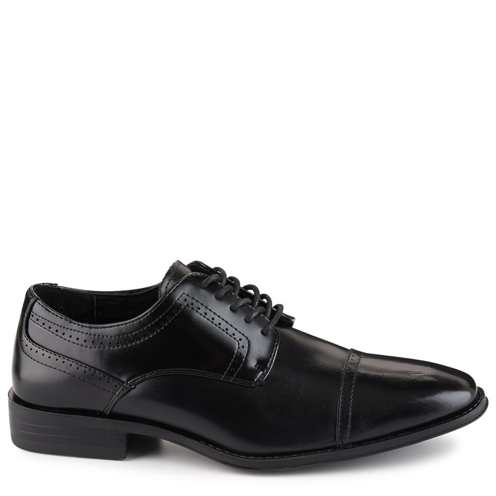 stacy adams black and white dress shoes