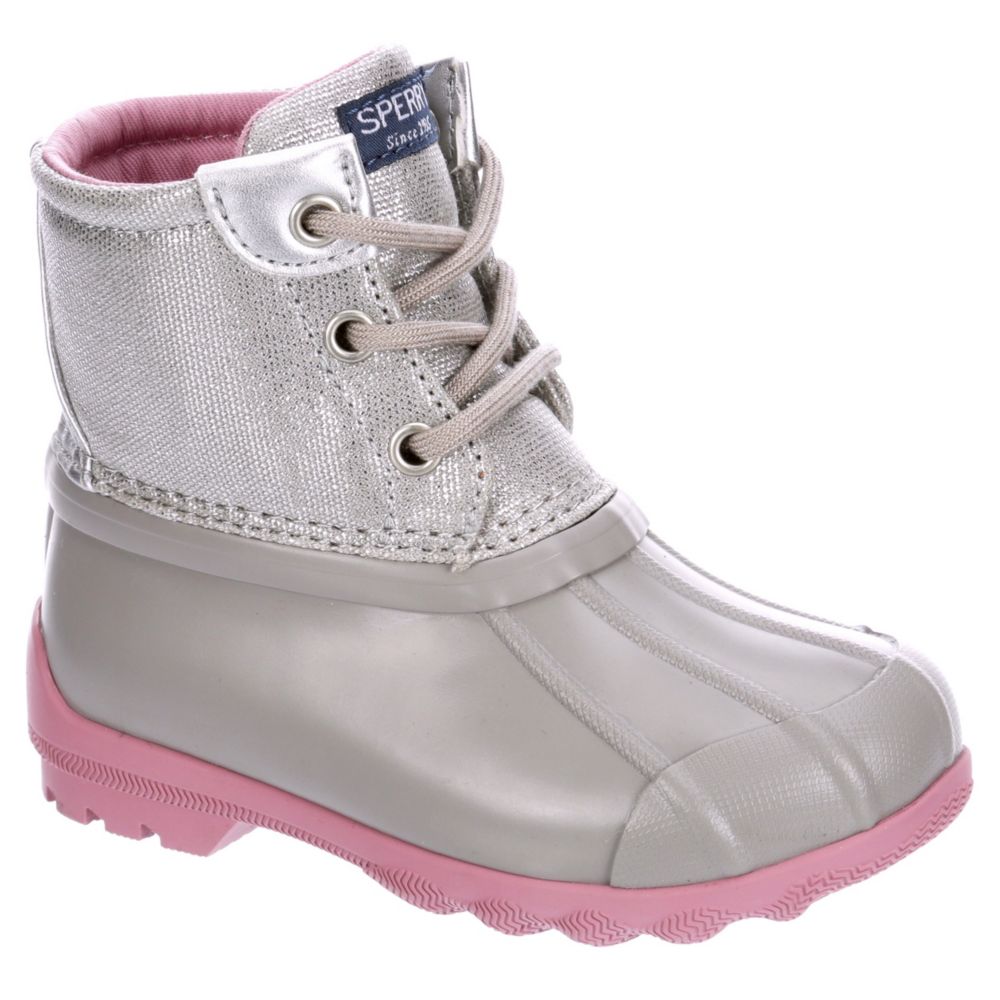 infant grey boots