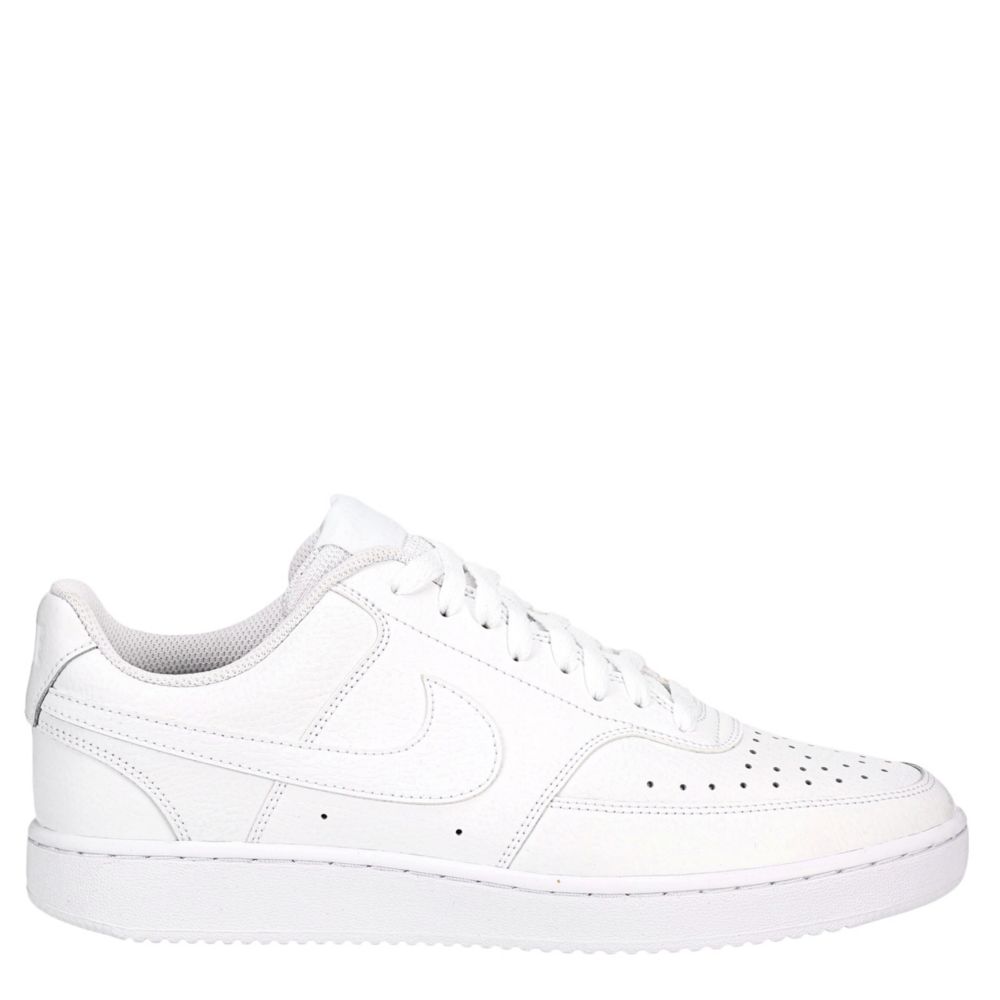 White Womens Court Vision Low Sneaker, Nike