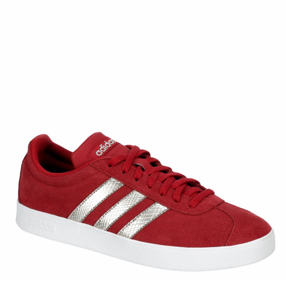 maroon adidas womens