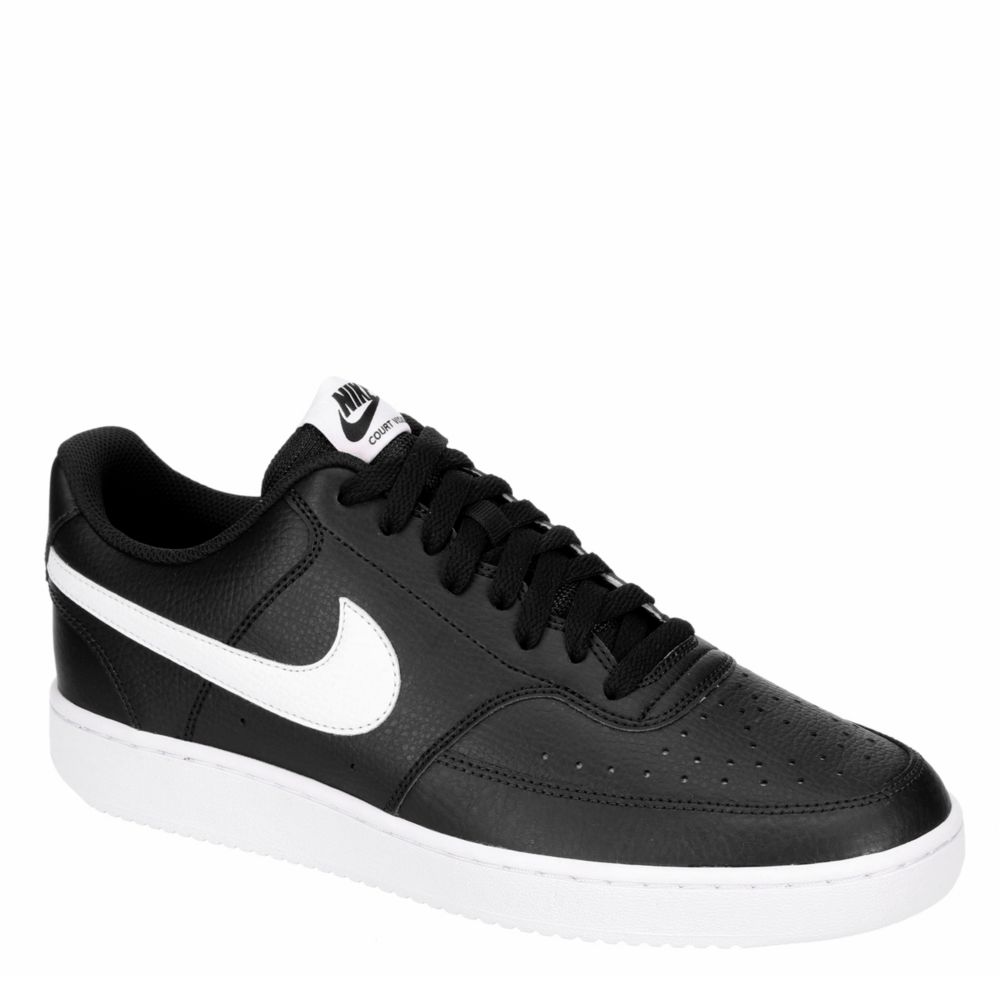 Black Nike Womens Court Vision Low Sneaker Womens Rack Room Shoes