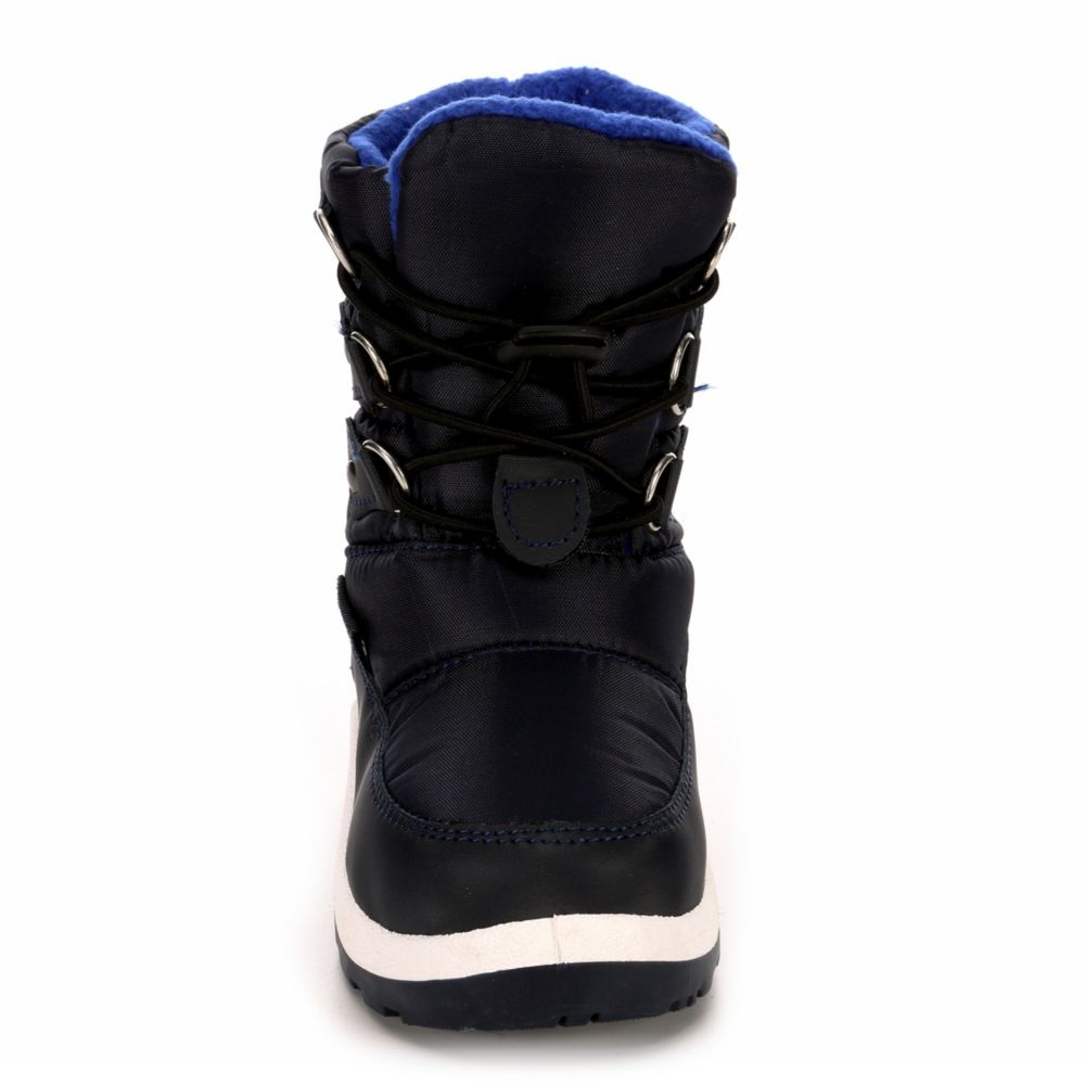 infant navy boots