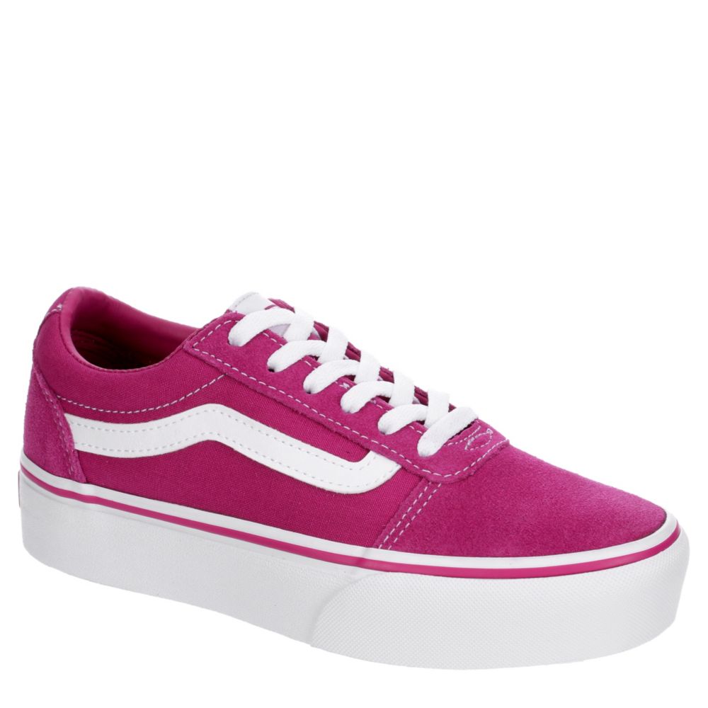 pink sneakers vans