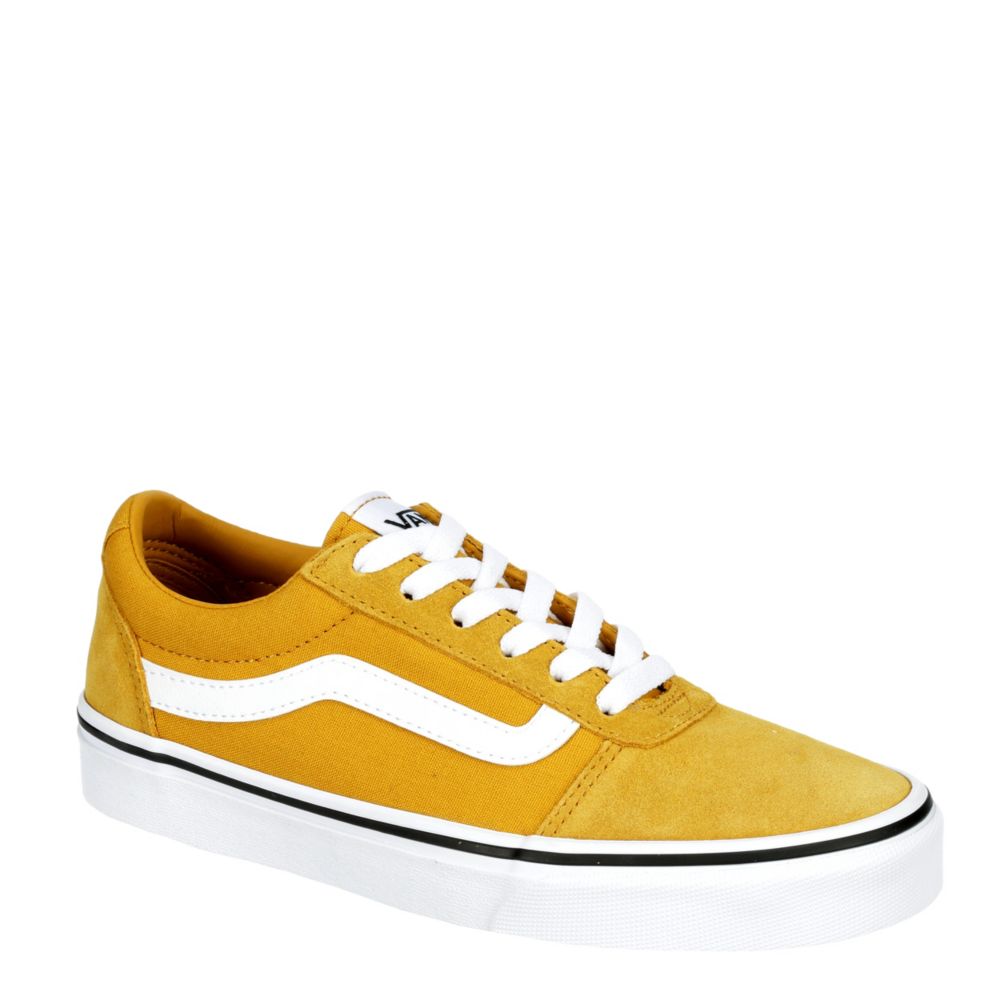 gold vans womens