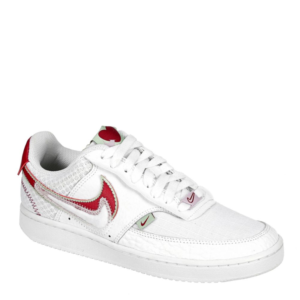 womens court vision low sneakers in white