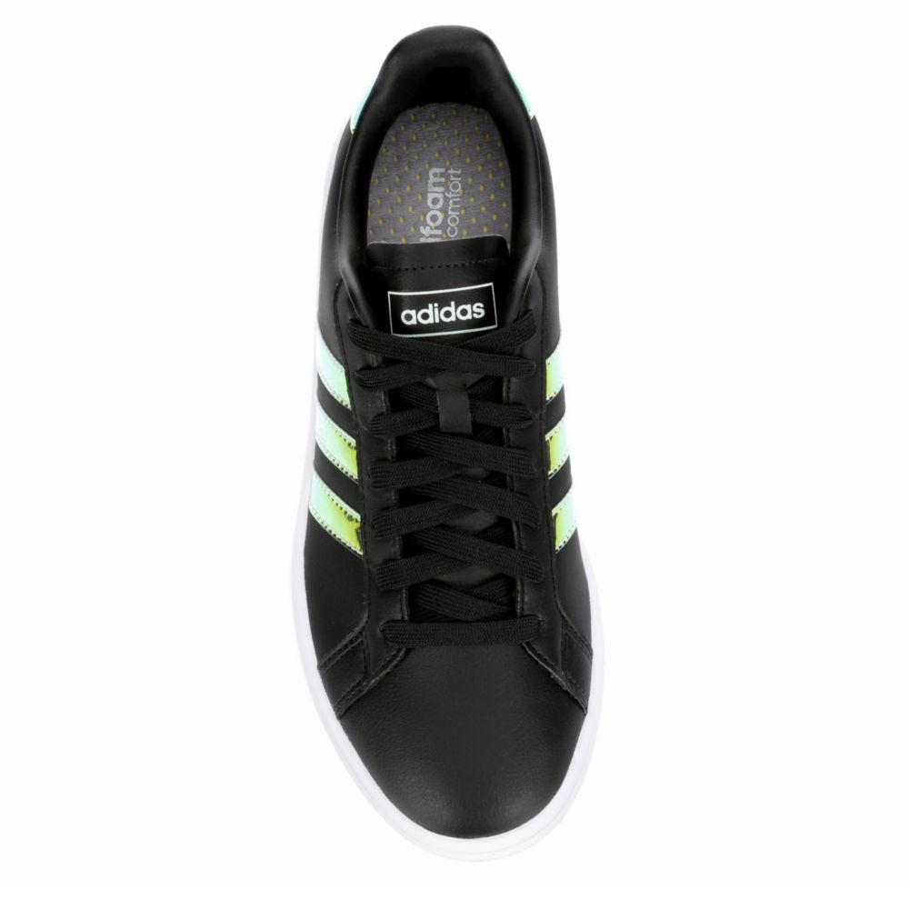 adidas grand court women's black