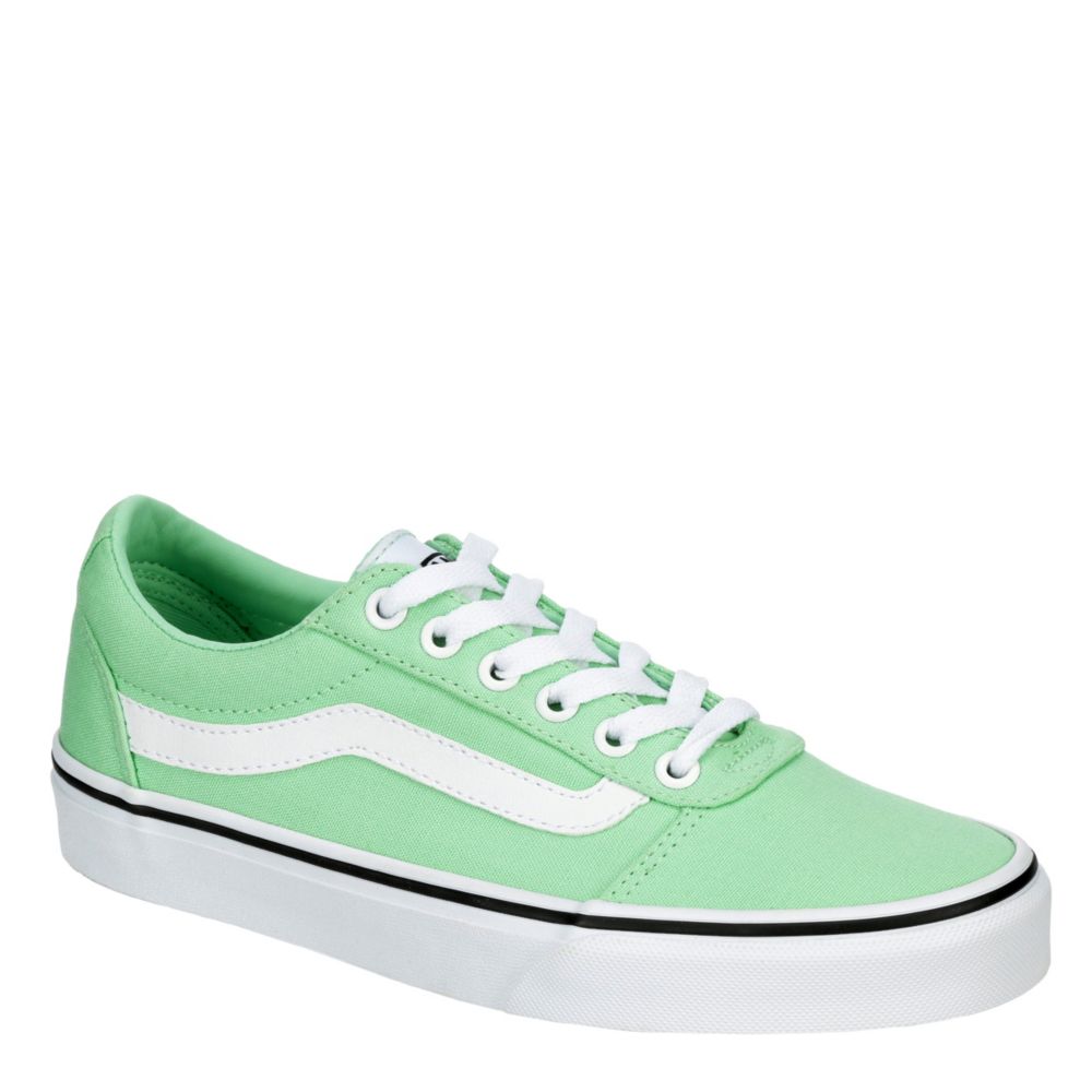 green vans slip on womens