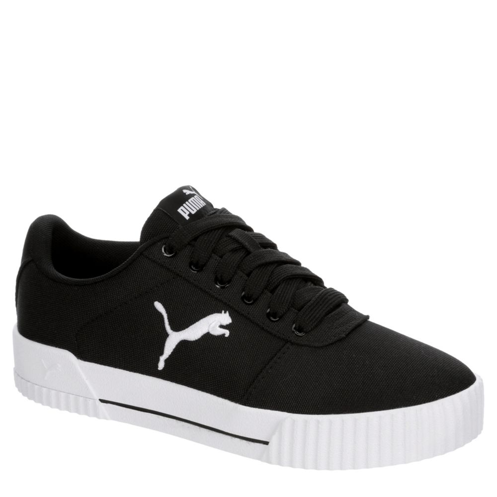 Black Puma Womens Carina Summer Cat Sneaker Athletic