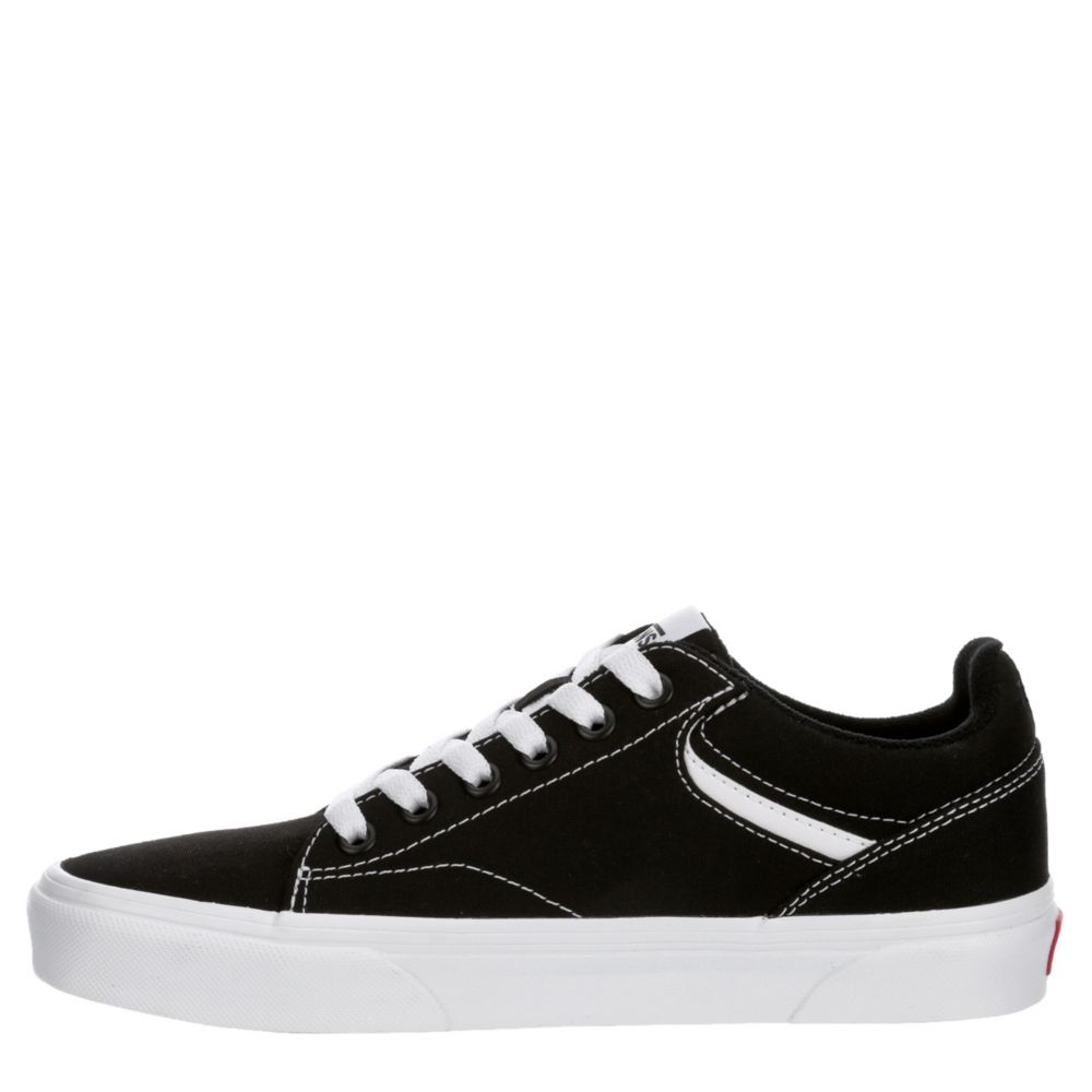 Black Vans Womens Seldan Sneaker Athletic Rack Room Shoes