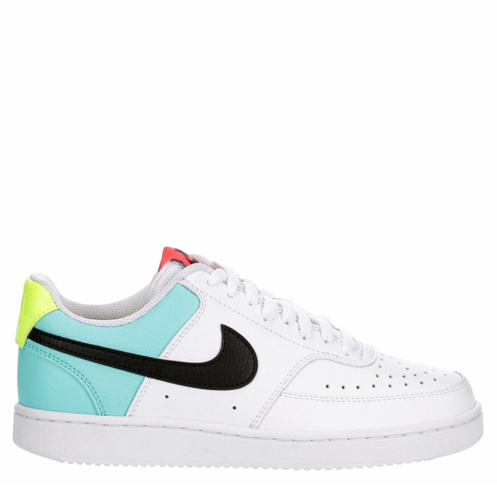 White Nike Womens Court Vision Low 