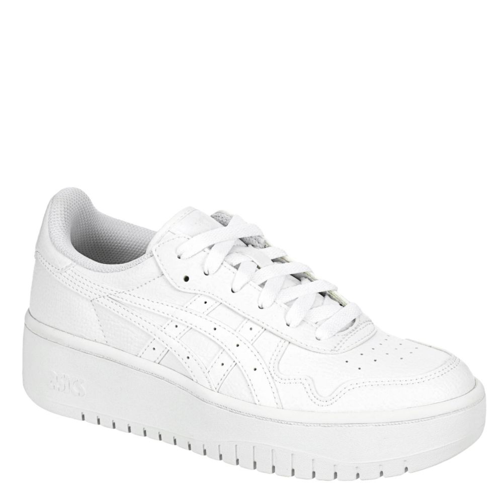 womens asics white sneakers