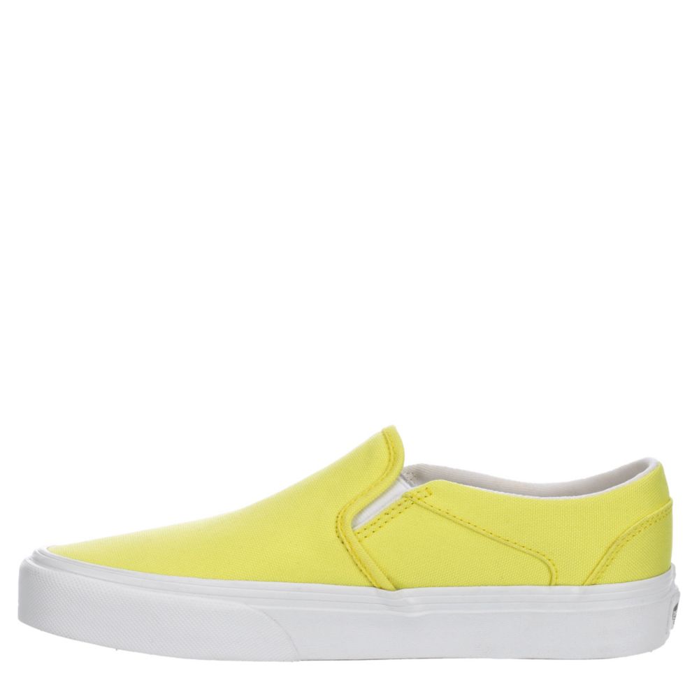 all yellow vans