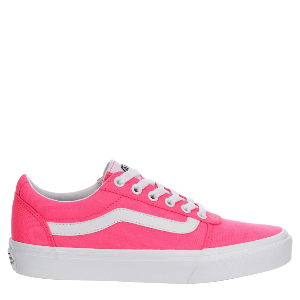 Bright Pink Vans Womens Ward Sneaker 
