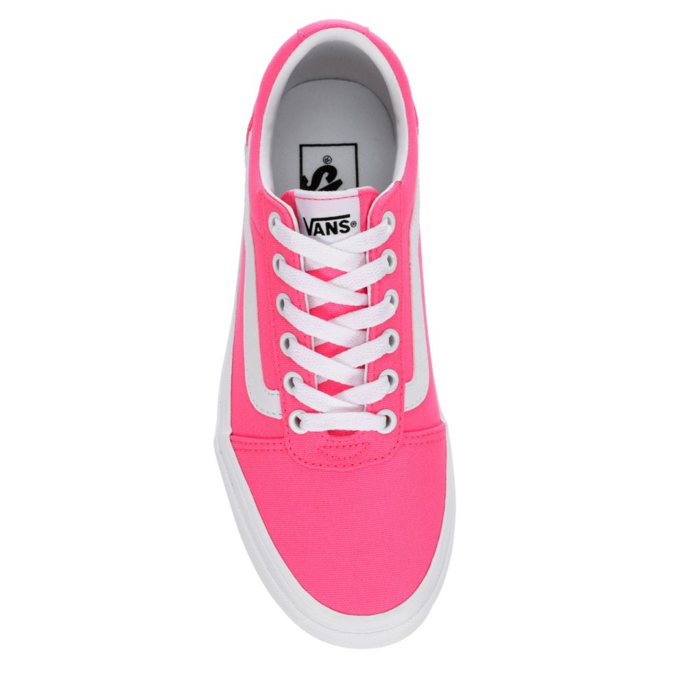Bright Pink Ward Sneaker | Athletic | Room Shoes