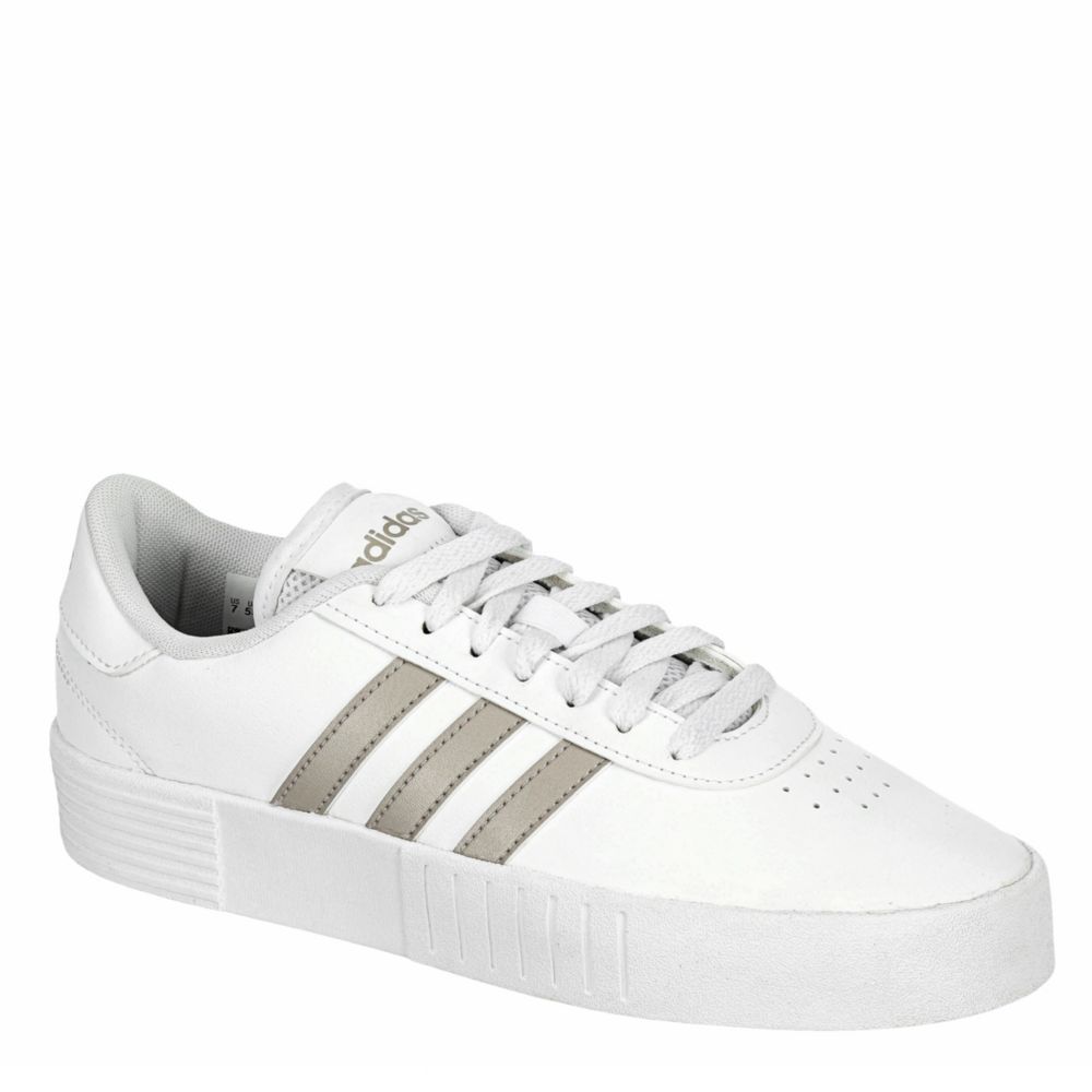 adidas white platform sneakers