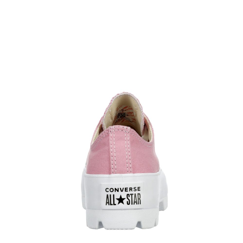 pink and grey converse