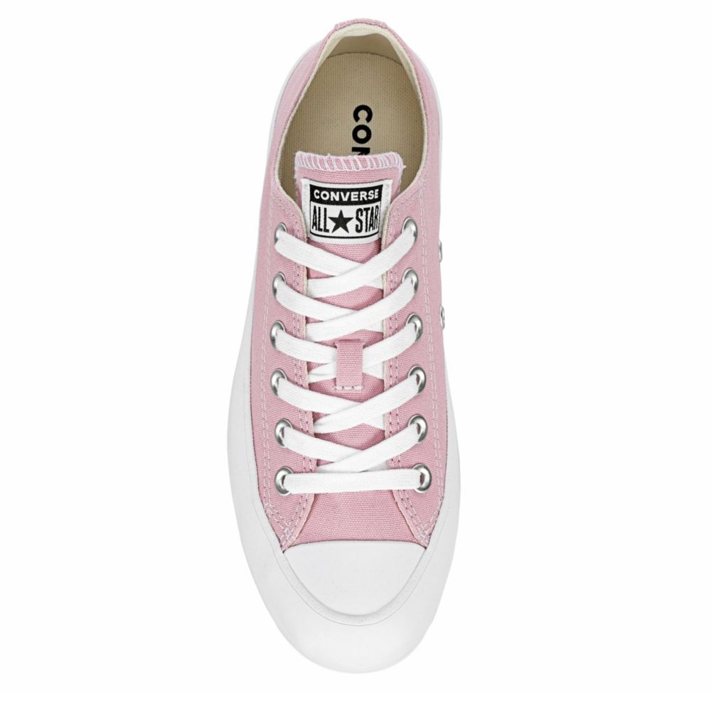 pink converse low