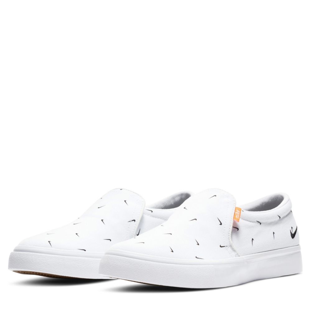 nike court royale slip on white