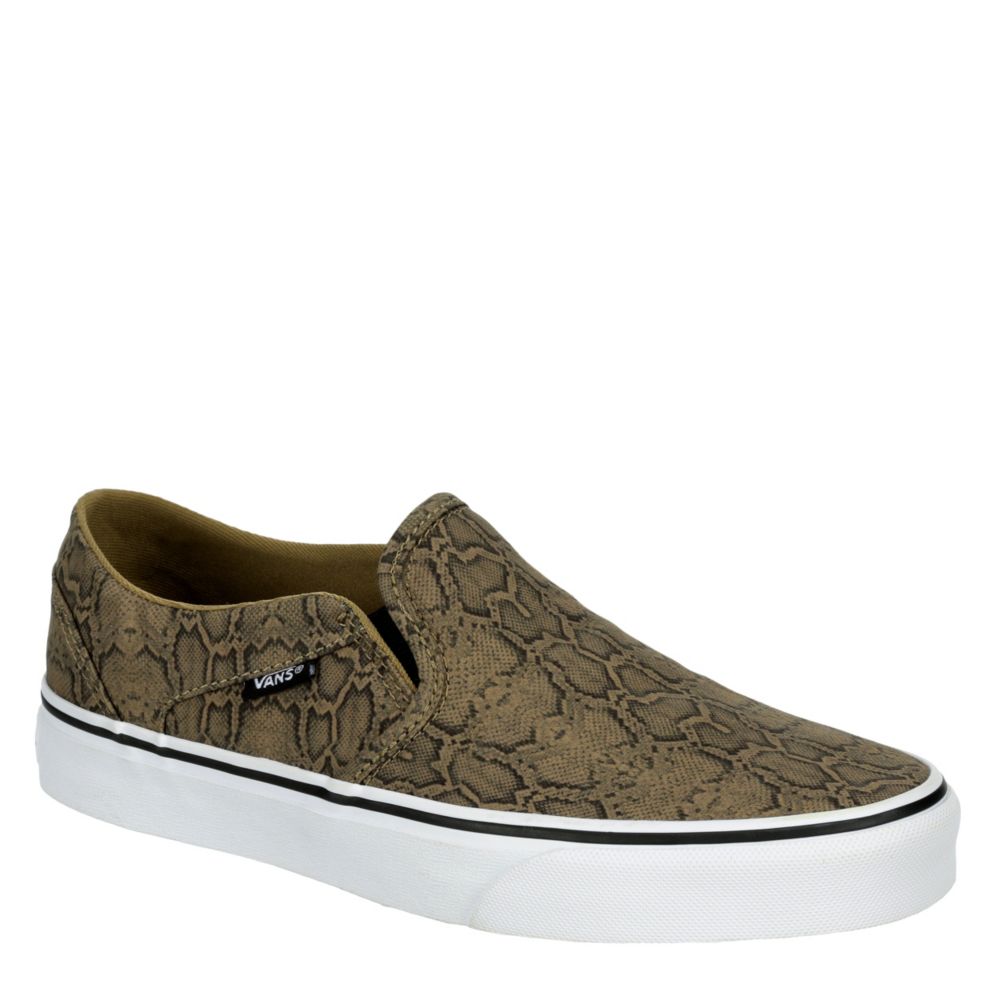 vans slip on snake