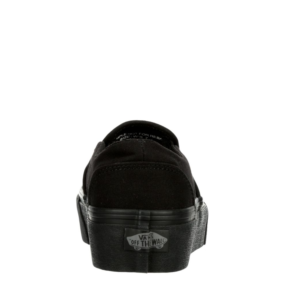 black leather vans sale