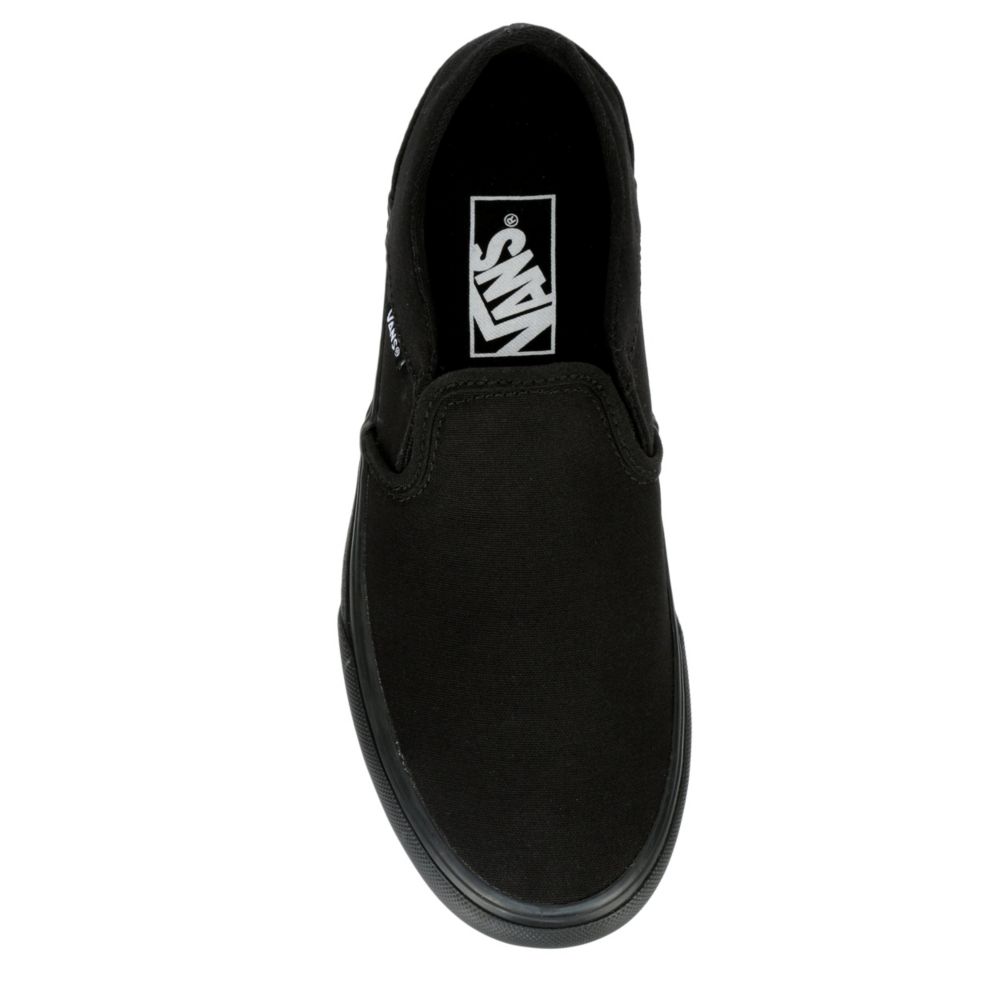 vans asher platform black