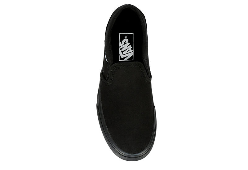 Black Vans Womens Asher Platform Slip On Sneaker | Womens | Rack Room Shoes