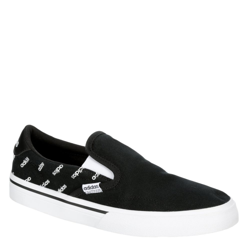 adidas black slip on womens