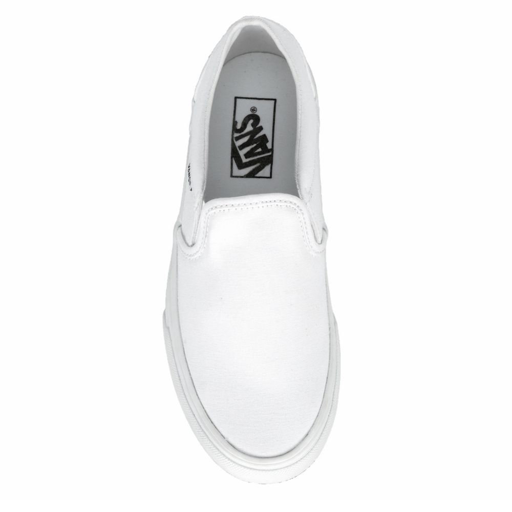 vans asher platform white