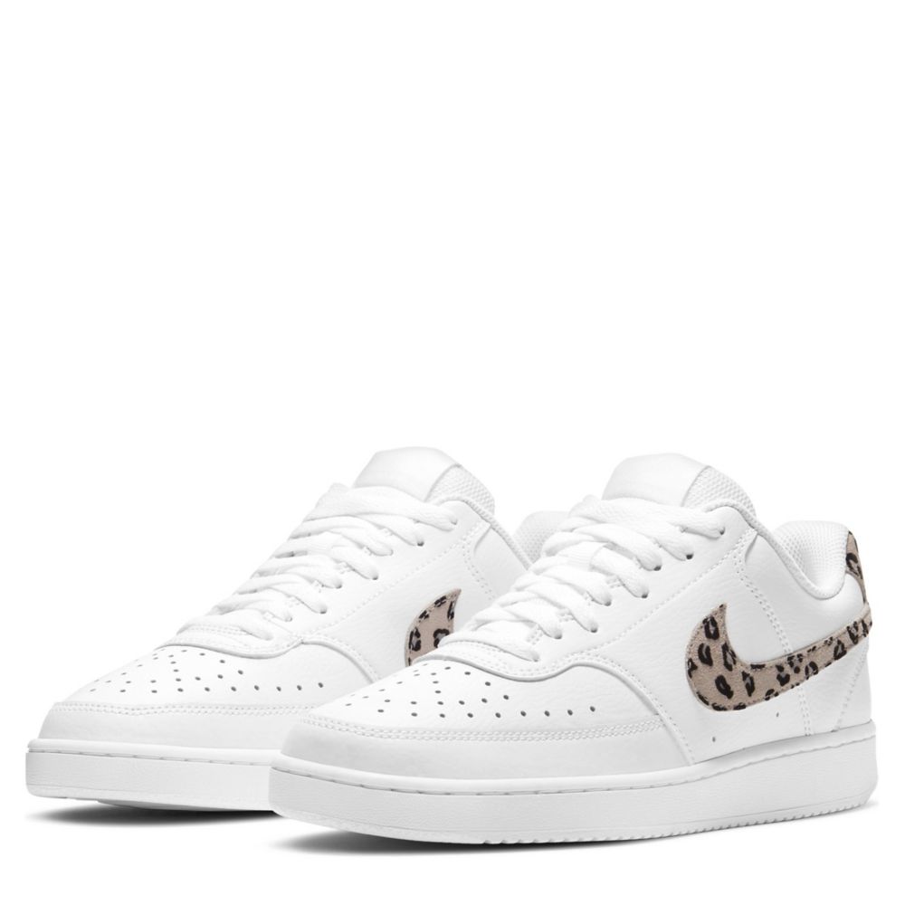 womens court vision low sneakers in white