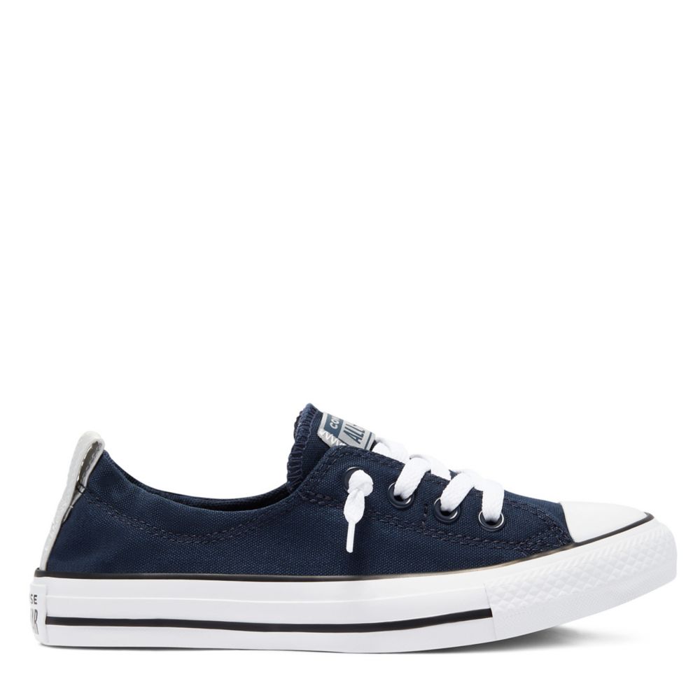 converse slip on navy