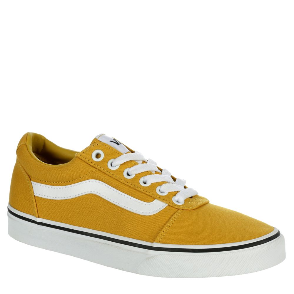 womens yellow vans shoes