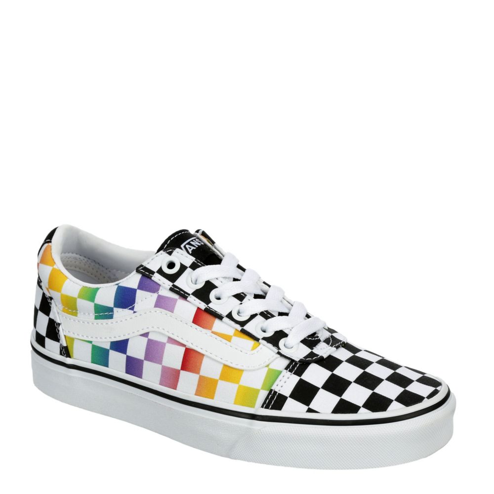 multicolor vans womens