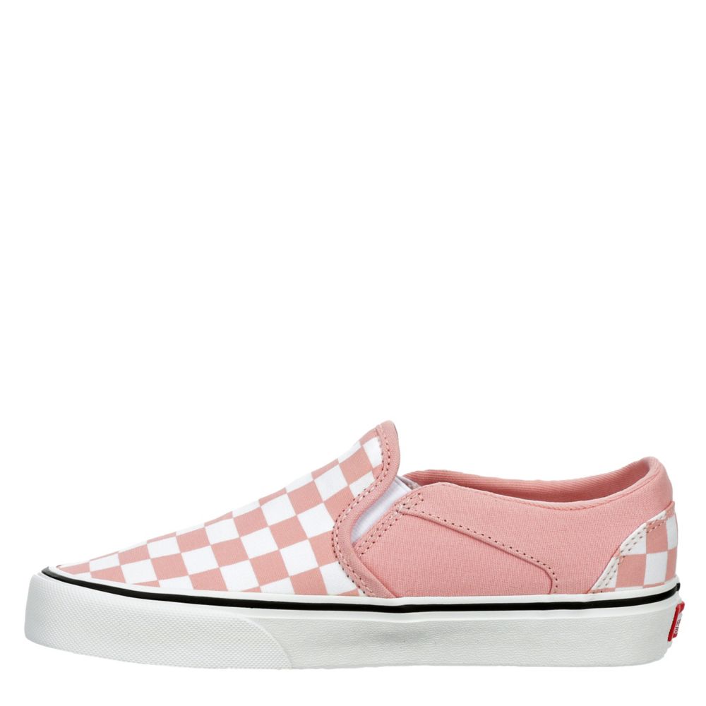 Pink Heart Slip On Vans, Slip On Vans