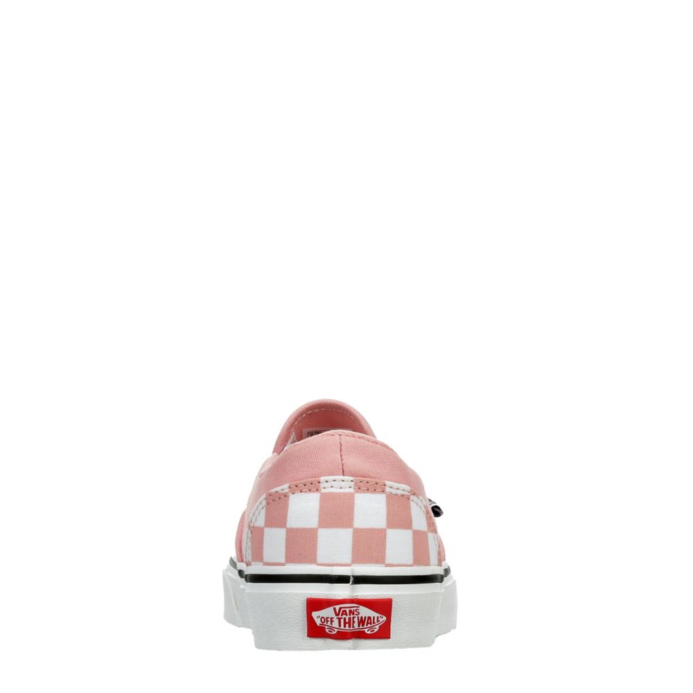 Pink Heart Slip On Vans, Slip On Vans