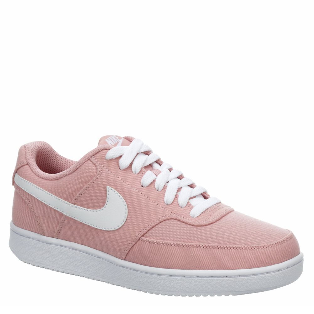 Women's Nike Court Vision Low Sneaker - Rose/White - Size 10