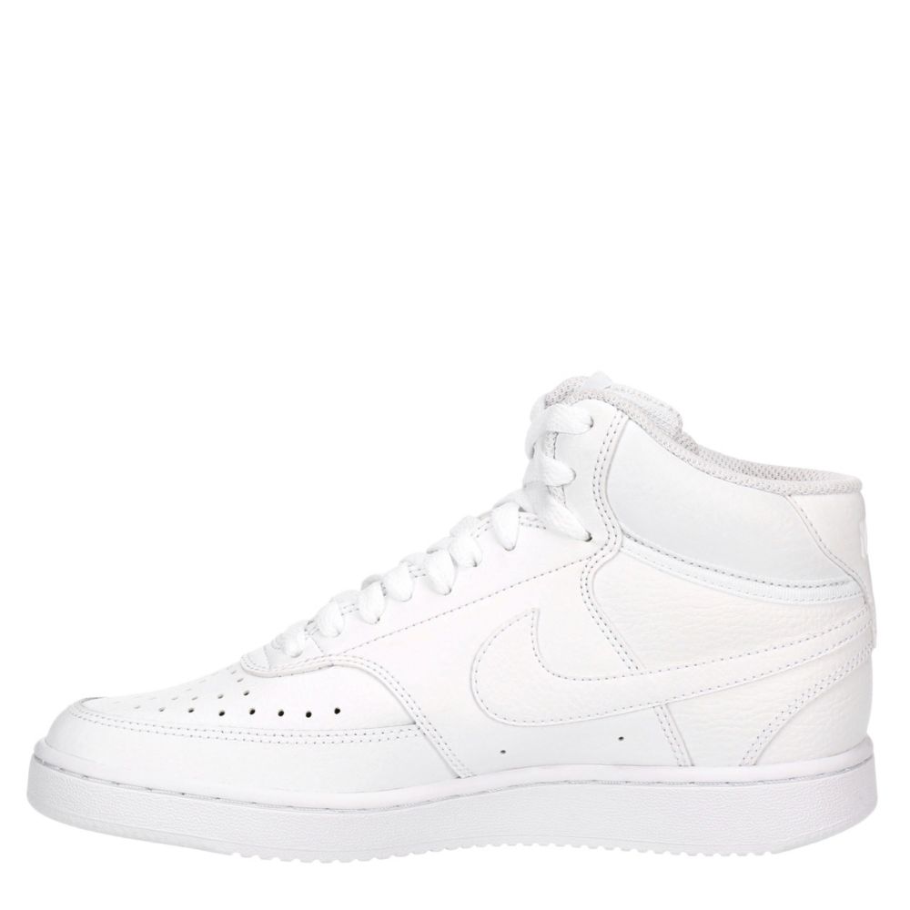 Nike Women's Air Force 1 Mid Shoes in White, Size: 7 | FN4274-100