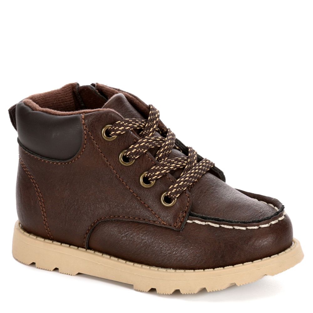 boys leather lace up boots