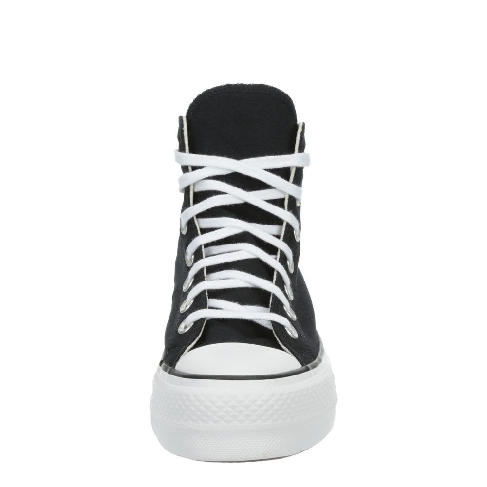 black high top chunky converse